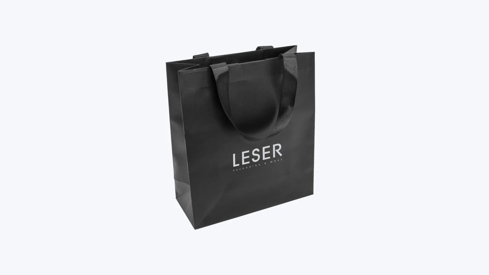 Papieren draagtassenafgewerkt met print