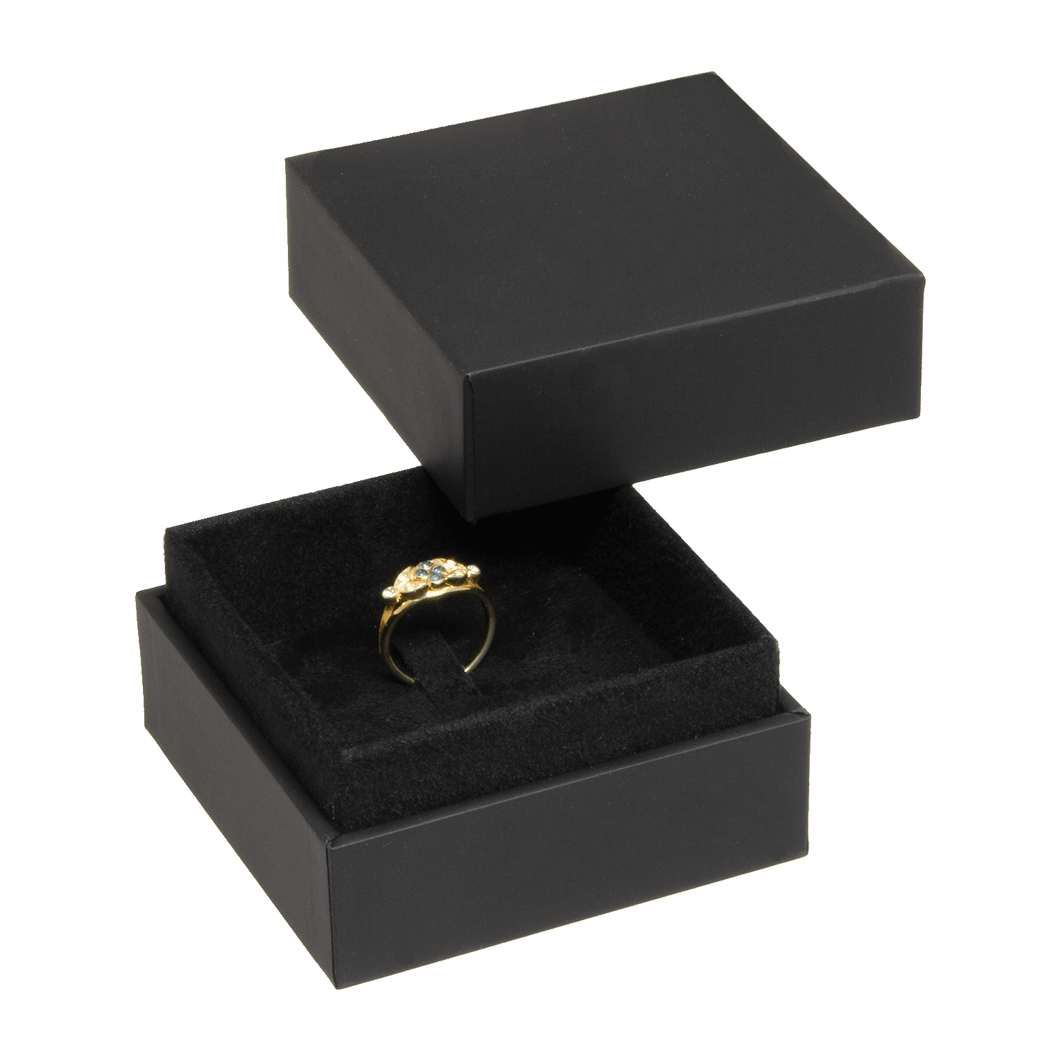 Boîtes à bijoux en carton pour bagues - alliances - boucles d'oreilles