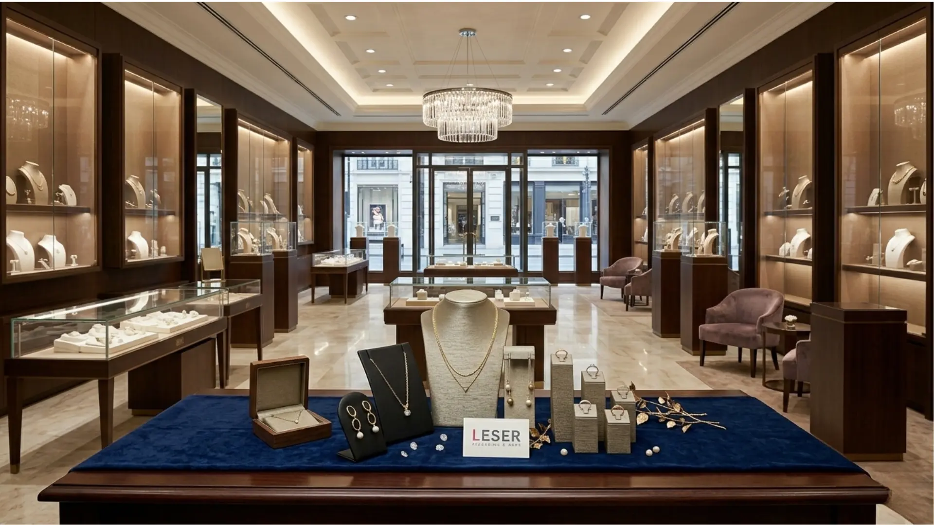 Waarom juwelen presentatie van LESER?