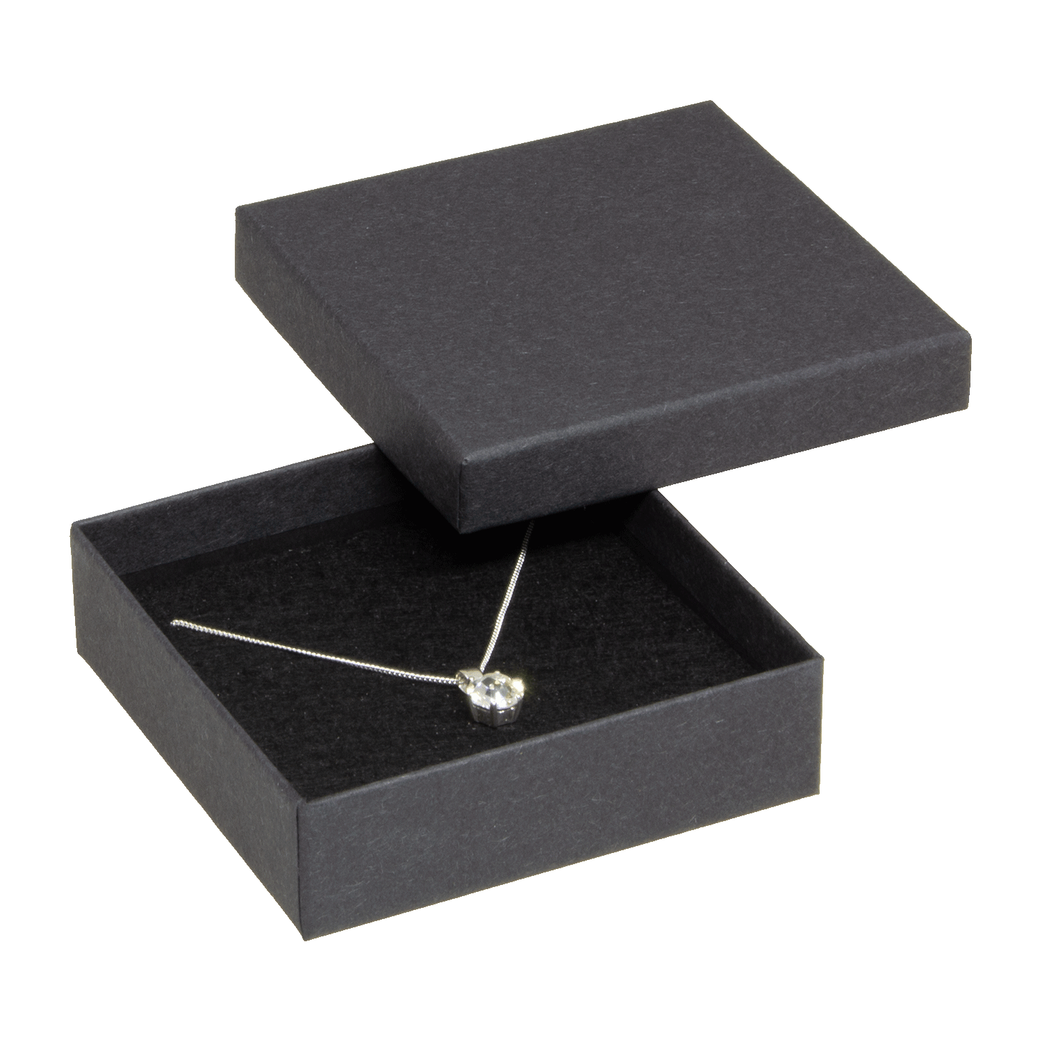 Sieradendoosjes van gerecycled karton voor collierhangers - oorbellen - armbanden