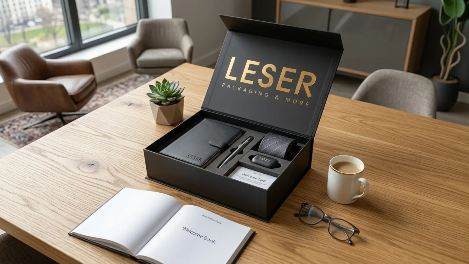 Votre coffret de bienvenue.Aussi unique que votre marque.