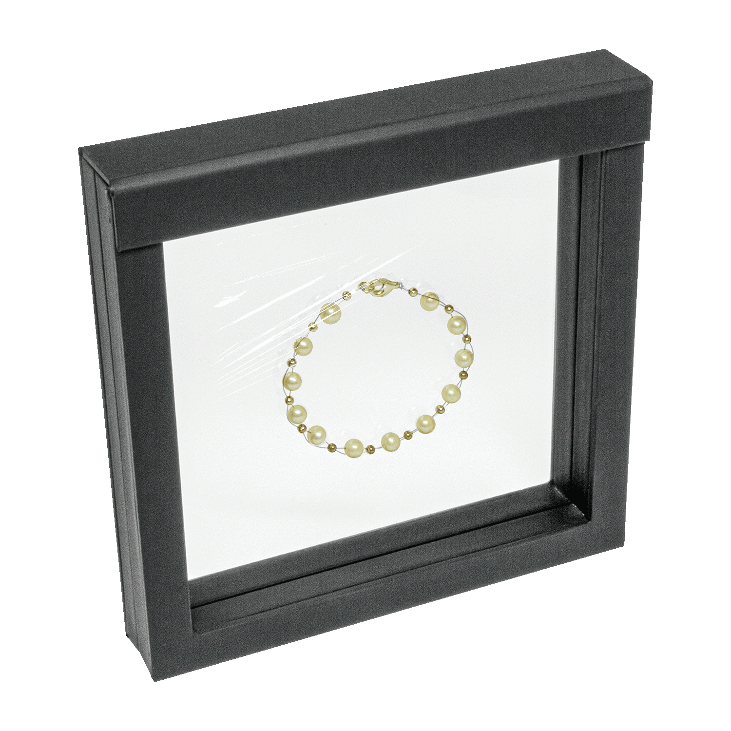 Drijvend frame voor halskettingen - colliers