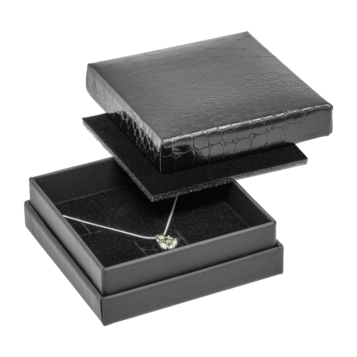 Boîtes à bijoux en carton pour pendentifs - boucles d'oreilles - set